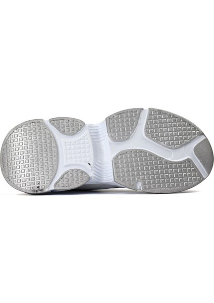 Vientto Bağcıklı Kadın Spor Sneaker Ayakkabı Siyah Beyaz 3404 fırsatları