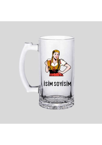 Baskılı Bira Bardağı Model S1