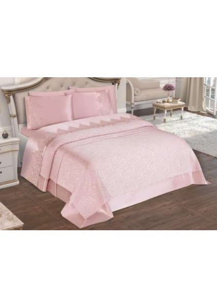 Selin Pike Takımı Fransız Dantel Detaylı---6 Parça