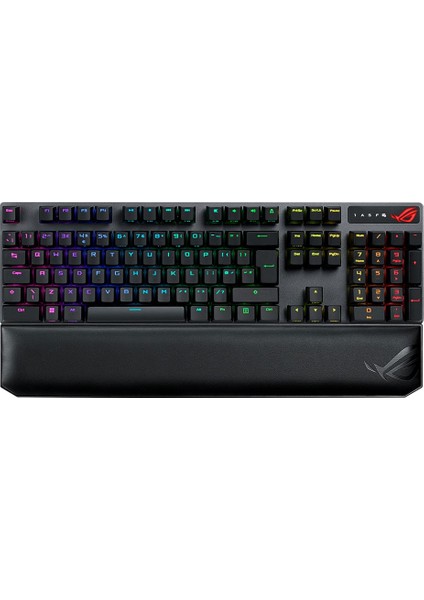 Rog Strıx Scope Nx Wireless Deluxe Rgb Red Switch Bilek Destekli Mekanik Gaming Klavye