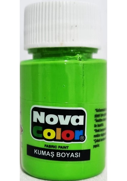 Renk Seçenekli Tek Şişe Kumaş Boyası 30ML