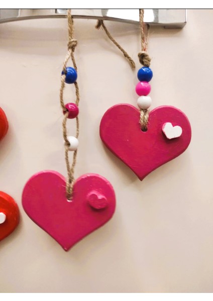 Üçlü Kalp Kalpler Askı Seti Silikon Kalıp K-679