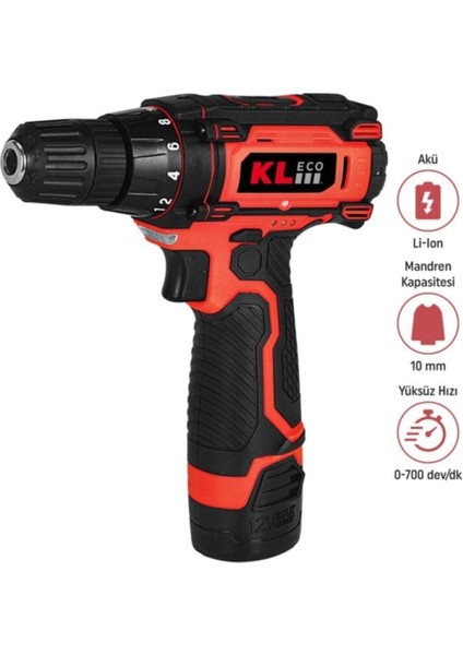 Tekno Trust Darbesiz KE2213NM 12VOLT/1.3AH Li-Ion Akülü Vidalama 2 Yıl 1.0 - 1.4 Ah 12 Volt Tek Akü Li-Ion Akül