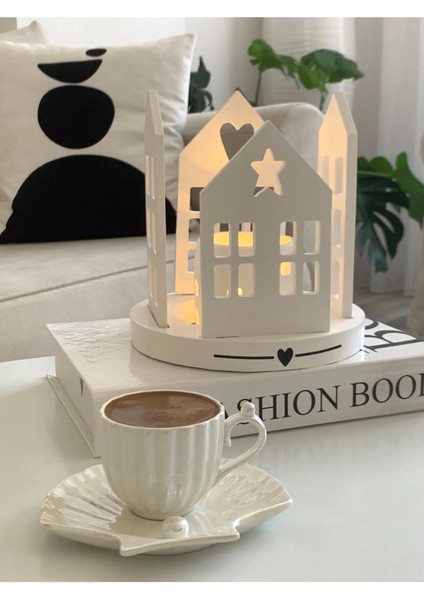 Yuvarlak 4lü Ev Tealihgt Mumluk modelleri