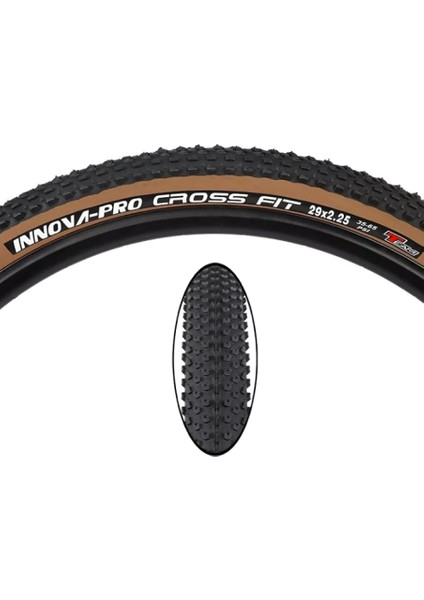Bisiklet Dış Lastik 29X2.25 Sarı Yanak Innova-Pro Cross Fit Bisiklet Dış Lastik 29 Jant