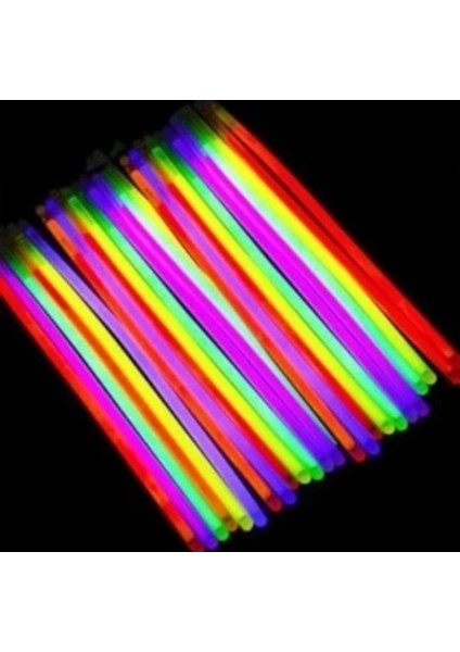 Glow Stick Fosforlu Çubuk 50'li