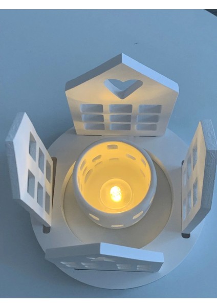 Yuvarlak 4lü Ev Tealihgt Mumluk fırsatları