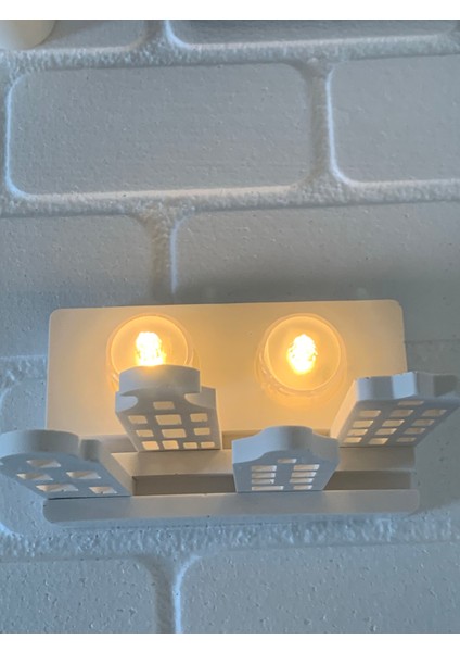 4 Ev Objeli Tealight Mumluk modelleri