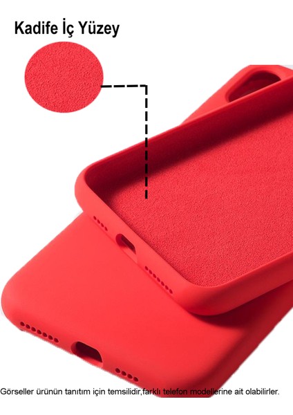 Case World Caseworld Xiaomi Redmi Note 12 4g Kapak Içi Kadife Kamera Korumalı Lansman Silikon Kılıf - Lila