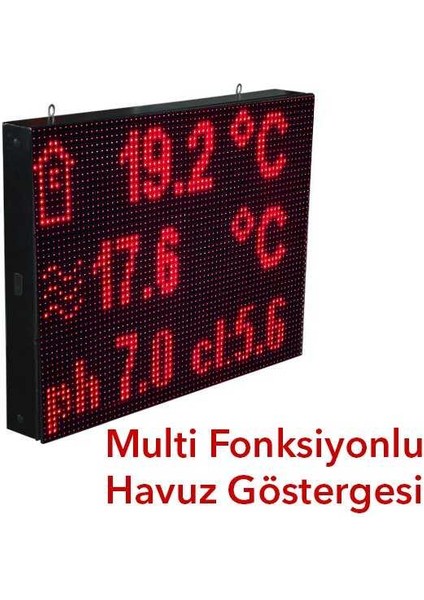 Multi Fonksiyonlu Büyük Havuz Göstergesi