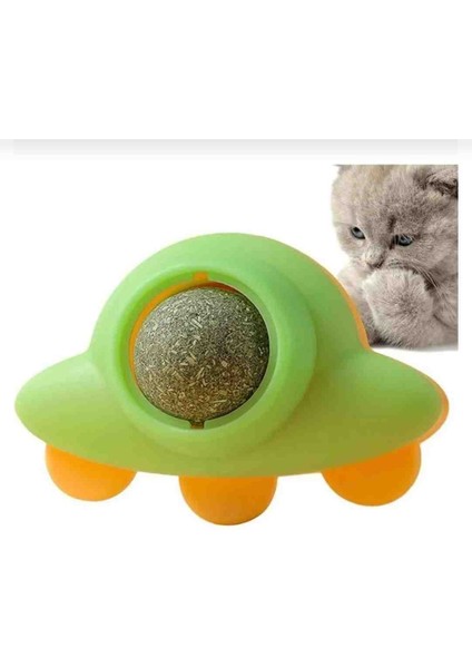 Kedi Naneli Yalama Topu Ufo Model