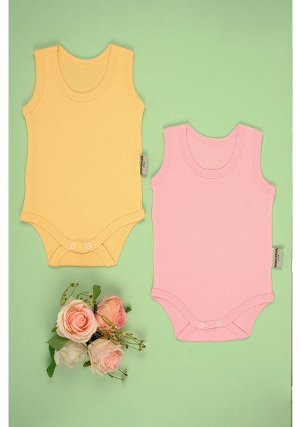 2'li Pamuklu Atlet Çıtçıt Body Zıbın