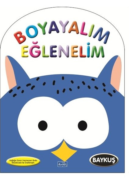 Colezium8 Boyayalım Eğlenelim Baykuş