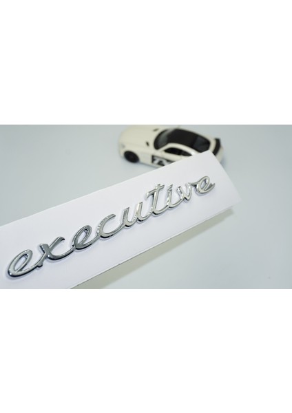 Porsche Executive Bagaj 3m 3D Krom Abs Yazı Logo Amblem
