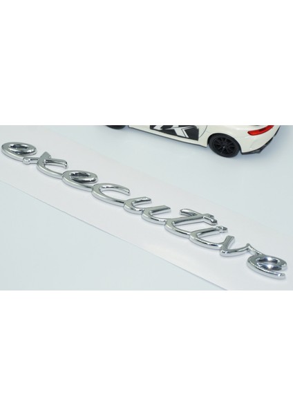 Porsche Executive Bagaj 3m 3D Krom Abs Yazı Logo Amblem modelleri