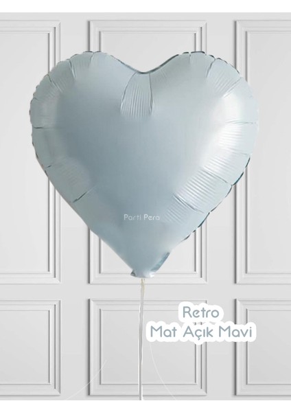 Krem Rakam Folyo Balon Retro Kalp Folyo Balon Seti Doğum Günü Balon Seti