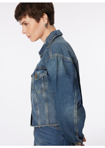 Mavi Kadın Denim Ceket 242 Lcf 131010 Freya 2 Denım fiyatları