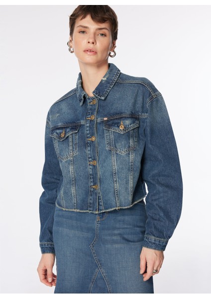 Mavi Kadın Denim Ceket 242 Lcf 131010 Freya 2 Denım modelleri