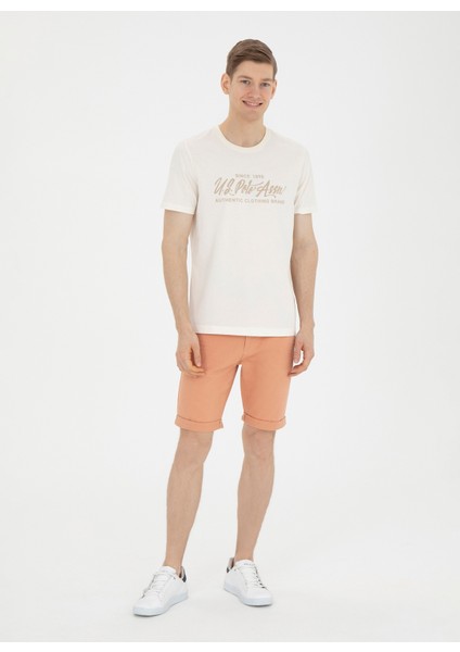 Polo Yaka Ekru Erkek T-Shirt ANTI modelleri