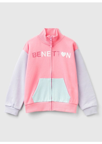 Kadın Pembe Sweatshırt 3J68C503O