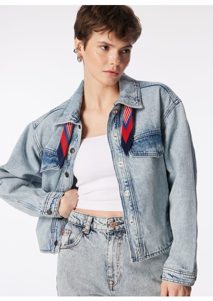 Mavi Kadın Denim Ceket 242 Lcf 131002 Cary Denım