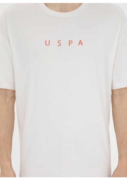 Bisiklet Yaka Ekru Erkek T-Shirt NAVU indirimleri