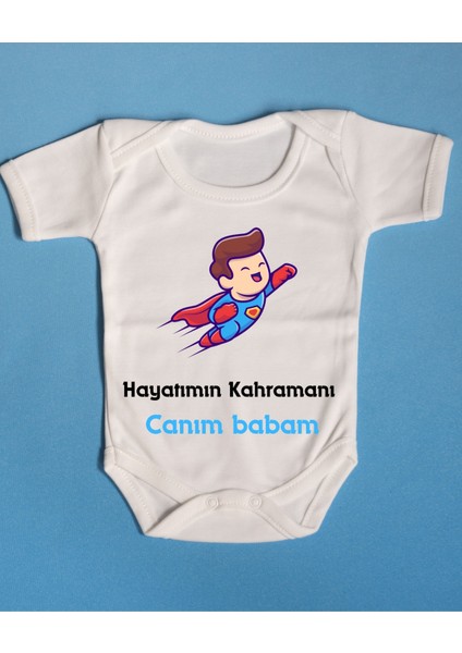 Patobaby Pamuklu Bebek Zıbını Hayatımın Kahramanı Babam
