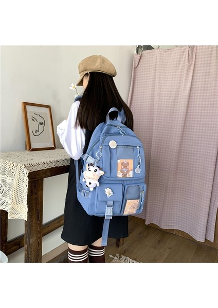 01 Neopine Dayanıklı Öğrenci Sırt Çantası (Yurt Dışından)