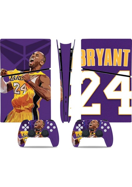 Kobe Bryant Playstation 5 Slim Disk Versiyon Sticker Kaplama Seti