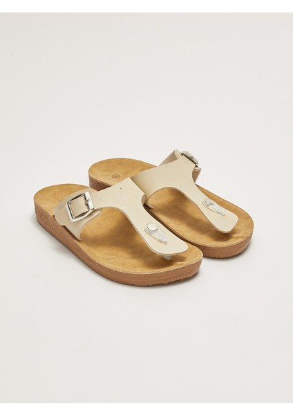 Lcw Steps Düz Parmak Arası Kadın Terlik