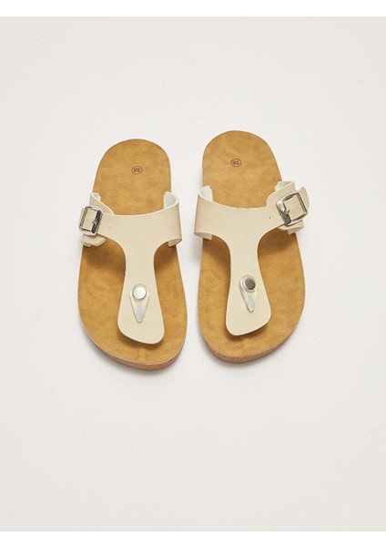 Lcw Steps Düz Parmak Arası Kadın Terlik modelleri