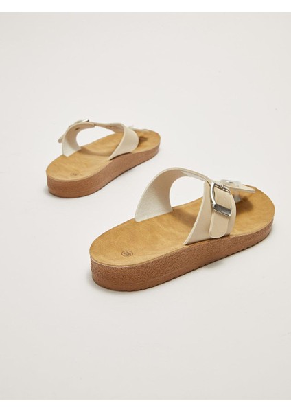 Lcw Steps Düz Parmak Arası Kadın Terlik indirimleri