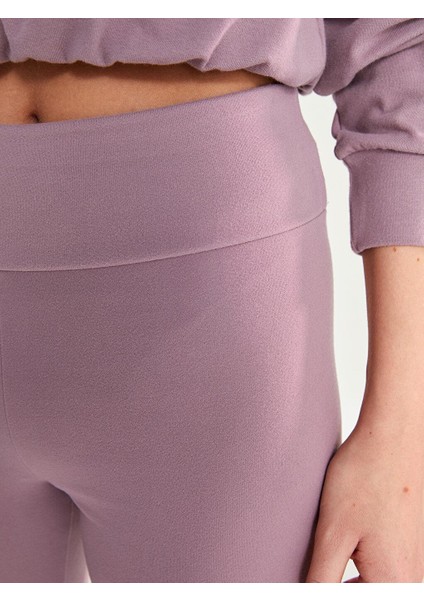 Lcw Active Kadın Beli Lastikli Düz Spor Tayt modelleri