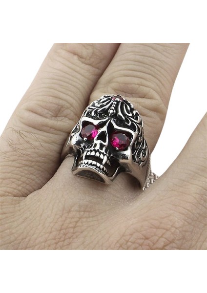 Erkek Yüzük Gümüş 925 Motorcu Kurukafa fiyatları