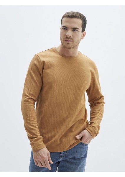 Lcwaıkıkı Classic Bisiklet Yaka Uzun Kollu Erkek Sweatshirt fiyatları