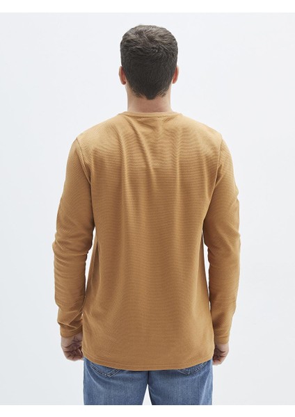 Lcwaıkıkı Classic Bisiklet Yaka Uzun Kollu Erkek Sweatshirt indirimleri