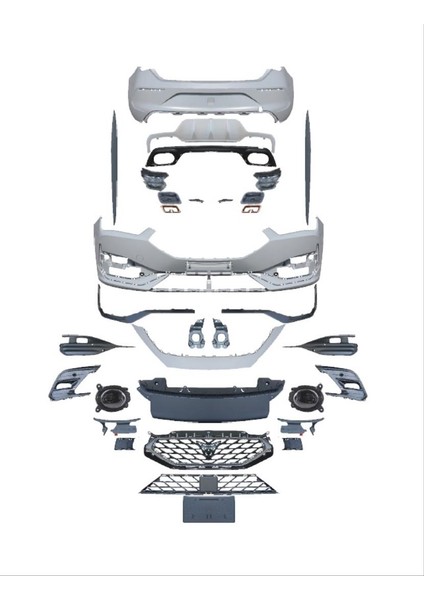 Seat Leon 2021+ Cupra Body Kit