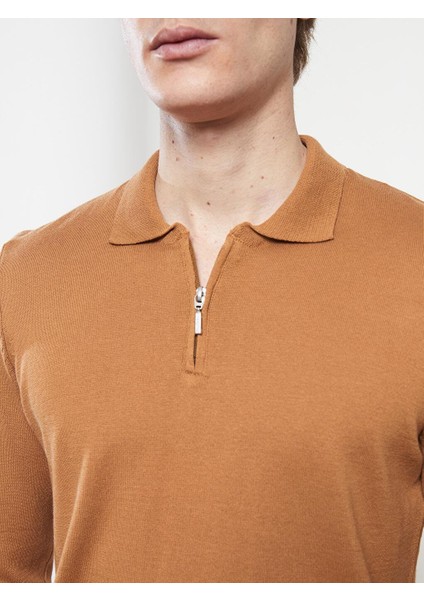 Lcwaıkıkı Basic Polo Yaka Uzun Kollu Ince Erkek Triko Kazak fırsatları