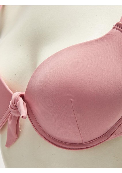 Lcw Dream Yarım Dolgulu Düz Raşel Kumaş Bikini Üst modelleri