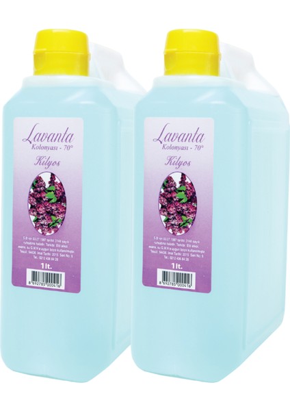 Lavanta Kolonyası 1 Litre x 2 Adet