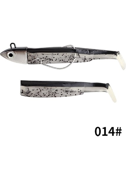 Cb 014 Stili Kafa 5g-Gövde 7cm Ftk Yumuşak Siyah Minnow Jig Kafası 5g 12G 25G Balıkçılık Cazibesi Wobblers Jig Kafası Silikon Yemler Krank Kancası Jig Bass Pike Zander (Yurt Dışından)