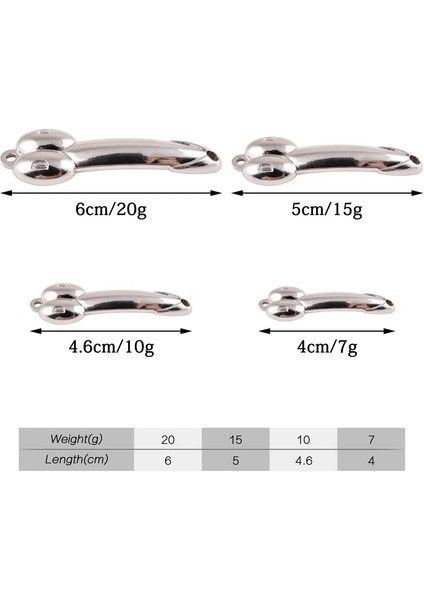 N14-10G Şerit Stili 1 Adet Dd Metal Kaşık Balıkçılık Cazibesi Tiz Kanca 7g 10G 15G 20G Gümüş Altın Metal Sequerbait Tiz Kanca Sert Yem Takımı (Yurt Dışından) modelleri