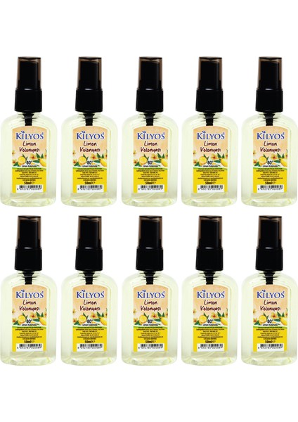 Cep Limon Kolonyası 50ML x 10 Adet