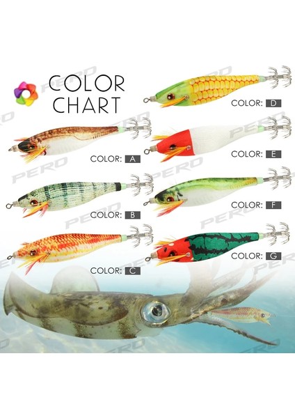 F Stili YTOTO-75MM 9g Pero G Kalamar Jig Cazibesi Egi Jigs Jig Balıkçılık Kalamar Kanca Deniz Balıkçılığı Için Ürünler Kalamar Kalamar Mürekkepbalığı Yapay Cazibesi (Yurt Dışından) fırsatları