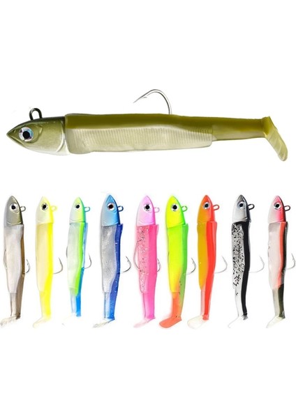 Kafa 005 Tarzı Kafa 25G-GÖVDE 9cm Ftk Yumuşak Siyah Minnow Jig Kafası 5g 12G 25G Balıkçılık Cazibesi Wobblers Jig Kafası Silikon Yemler Krank Kancası Jig Bass Pike Zander (Yurt Dışından) modelleri