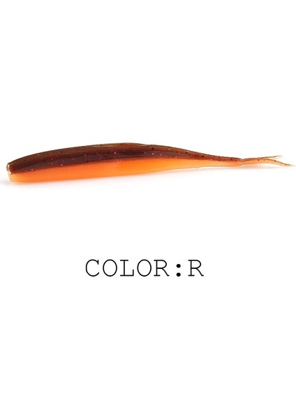 R Stili 75MM 15 Adet 2019 Yeni Supercontinent Hp Minnow Küçük Yumuşak Kalamar Kuyruğu Fmm Yol Yumuşak Yem 1.8g Günaha Çatal Kuyruk Yumuşak Yem (Yurt Dışından)