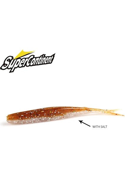 R Stili 75MM 15 Adet 2019 Yeni Supercontinent Hp Minnow Küçük Yumuşak Kalamar Kuyruğu Fmm Yol Yumuşak Yem 1.8g Günaha Çatal Kuyruk Yumuşak Yem (Yurt Dışından) fiyatları