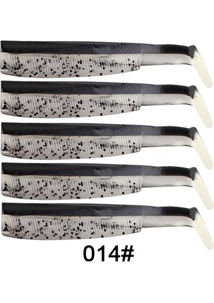 Vücut 014 Tarzı Kafa 5g-Gövde 7cm Ftk Yumuşak Siyah Minnow Jig Kafası 5g 12G 25G Balıkçılık Cazibesi Wobblers Jig Kafası Silikon Yemler Krank Kancası Jig Bass Pike Zander (Yurt Dışından)