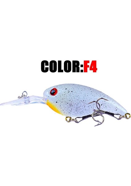 F042-4 Stili Rankbait Balıkçılık Wobblers 14G 10CM Yapay Krank Yem Bas Balıkçılık Cazibesi Pike Trolling Pesca Sazan Olta Takımı (Yurt Dışından)