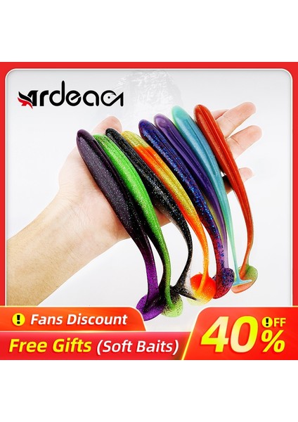 ZZY076 Stili 6 Adet 110MM Ardae Balıkçılık Cazibesi Kolay Parlatıcı T-Kuyruk Wobblers Silikon Rahat Köpekbalığı Yapay Çift Renkli Yemler Bas Levrek Leurre Çorbası (Yurt Dışından) fiyatları